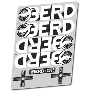 Berd Wheel Decal Sheets