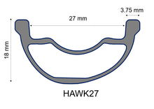 Load image into Gallery viewer, Berd HAWK27 Carbon Wheels