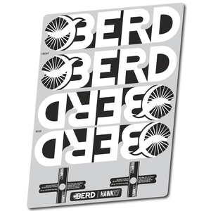 Berd Wheel Decal Sheets