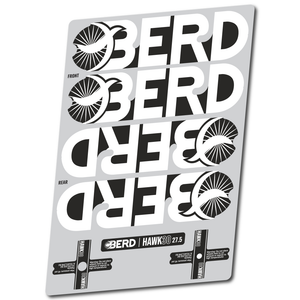 Berd Wheel Decal Sheets