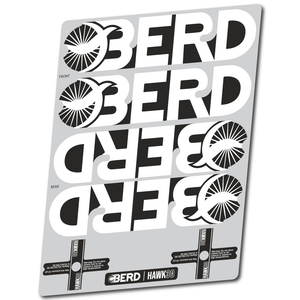 Berd Wheel Decal Sheets