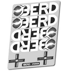 Berd Wheel Decal Sheets