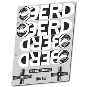 Berd Wheel Decal Sheets