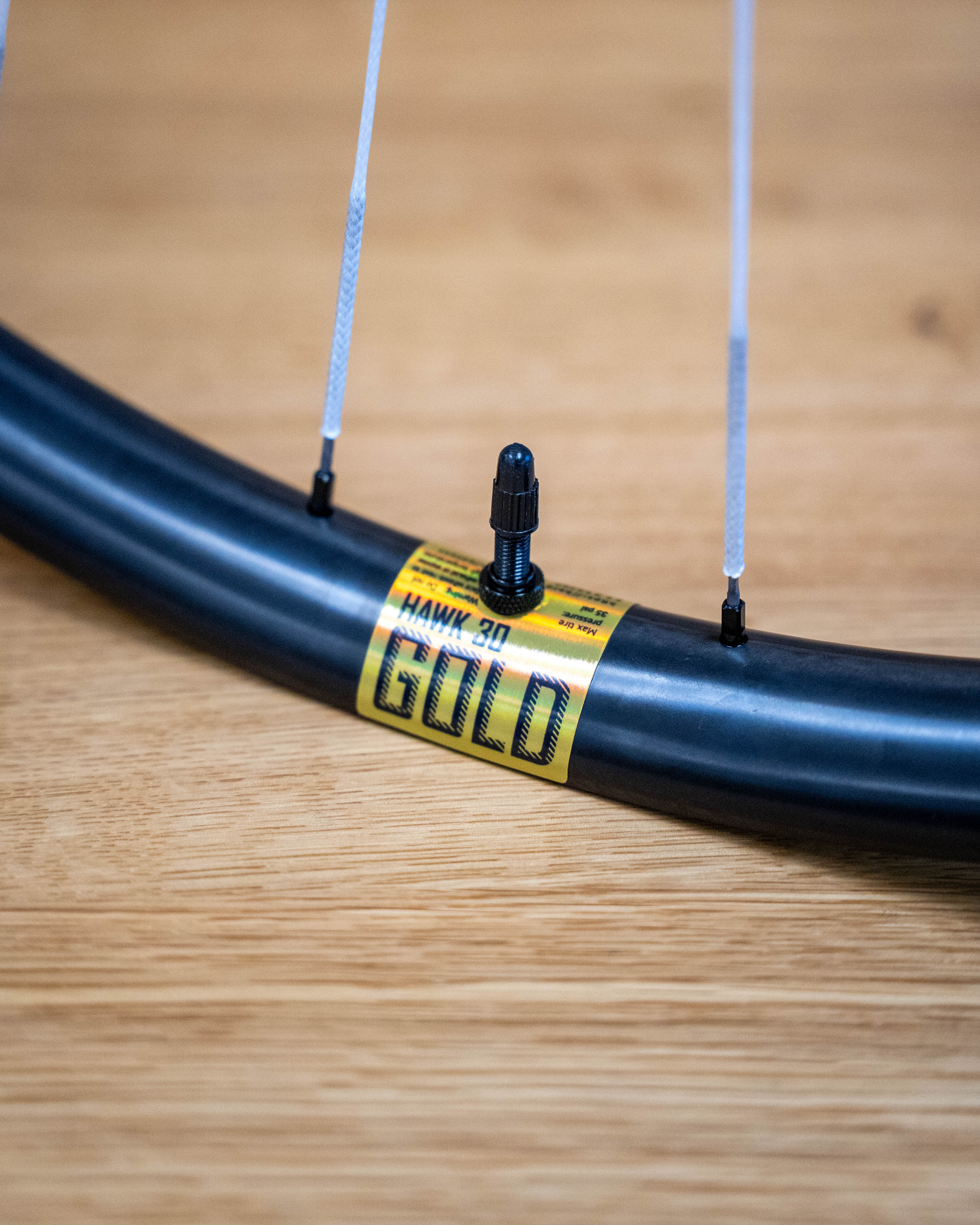 Hawk Rim Berd HAWK30 Gold Carbon Wheels – Berd Spokes