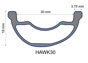 Berd HAWK30 Carbon Wheels